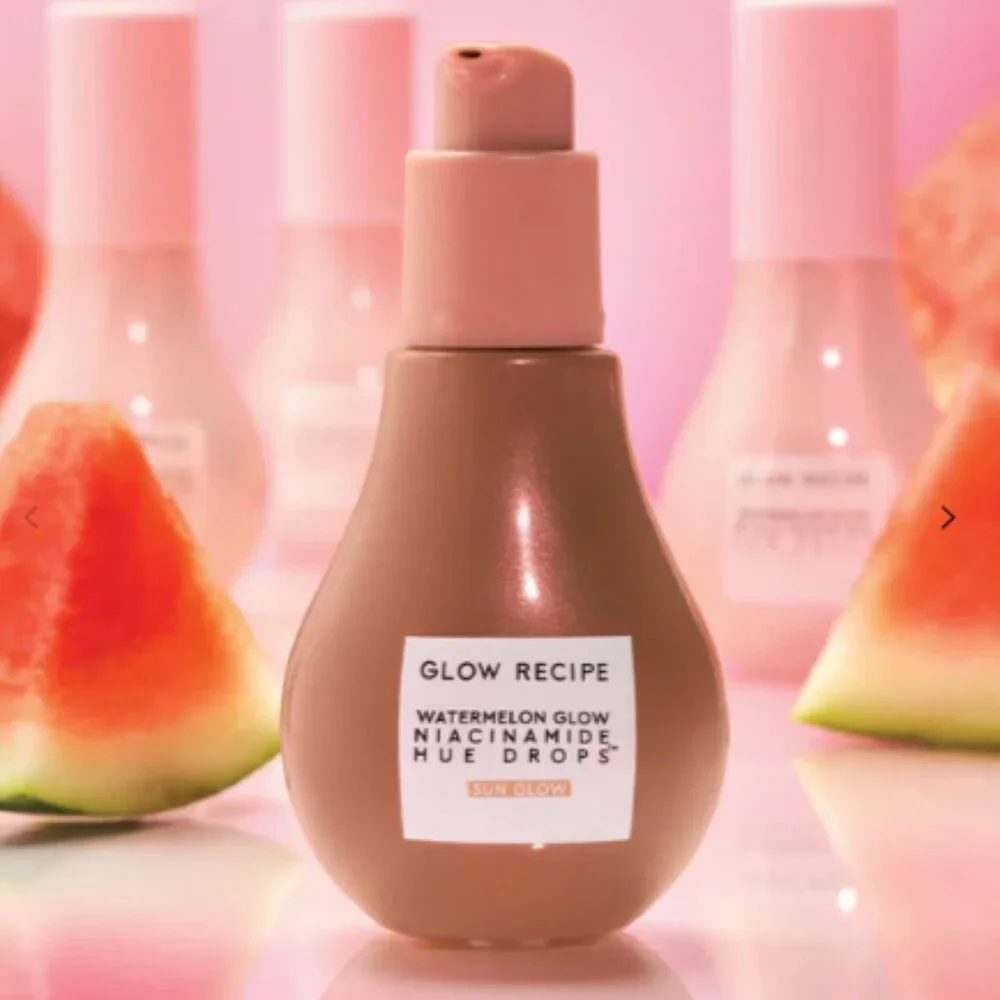 Glow Recipe Sun Glow Tinted Serum Watermelon Glow Niacinamide Hue Drops 1.35 fl